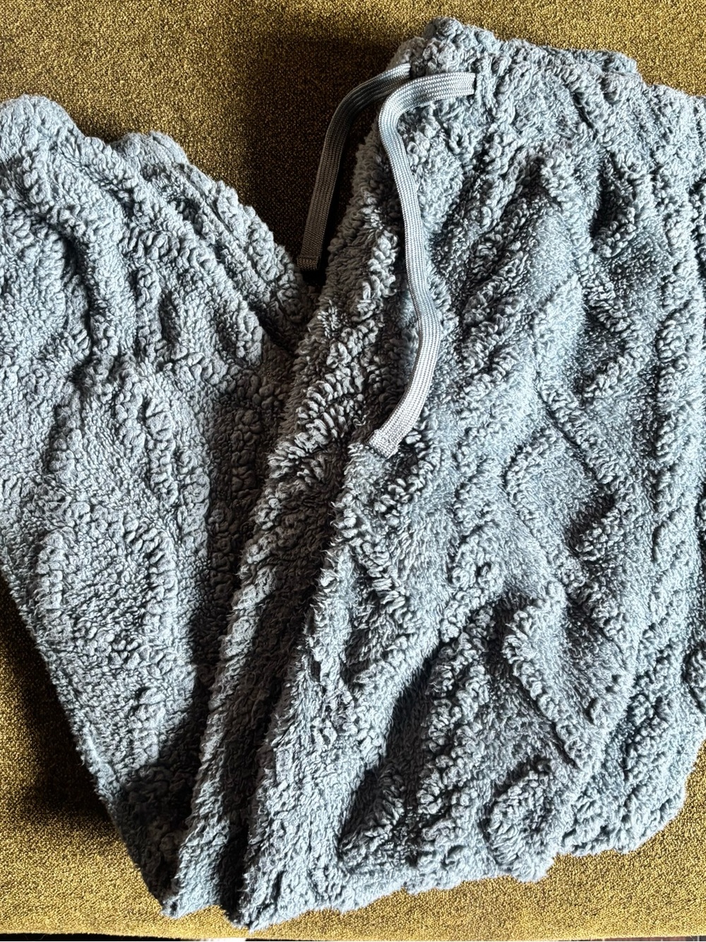 Cozy Plush Blue Women's Sweatpants